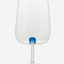 Zafferano Bilia Goblet Transparent Ball Blue Set 6