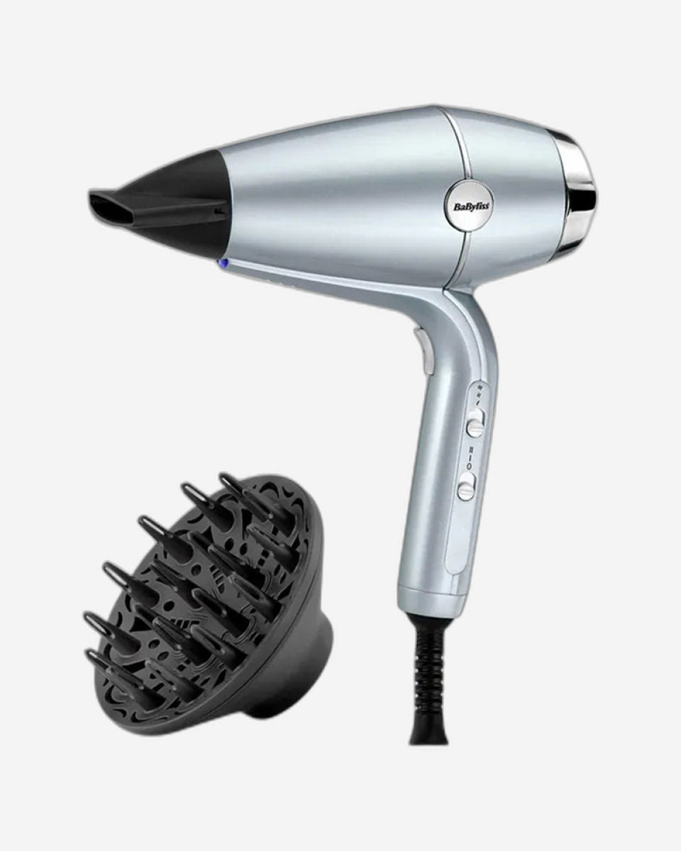 مجفف الشعر BaByliss DC بقدرة 2100 واط - Hydro Fusion - أزرق