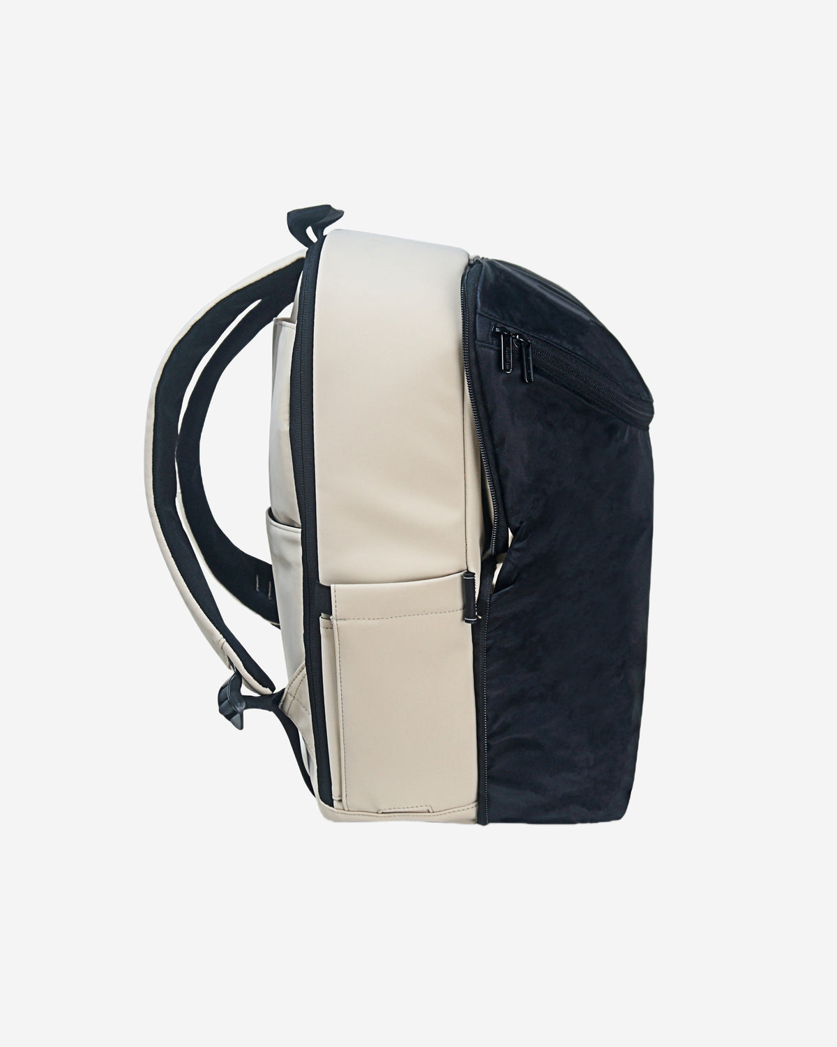 MiaMily Expanding 17" Laptop Backpack  - Beige