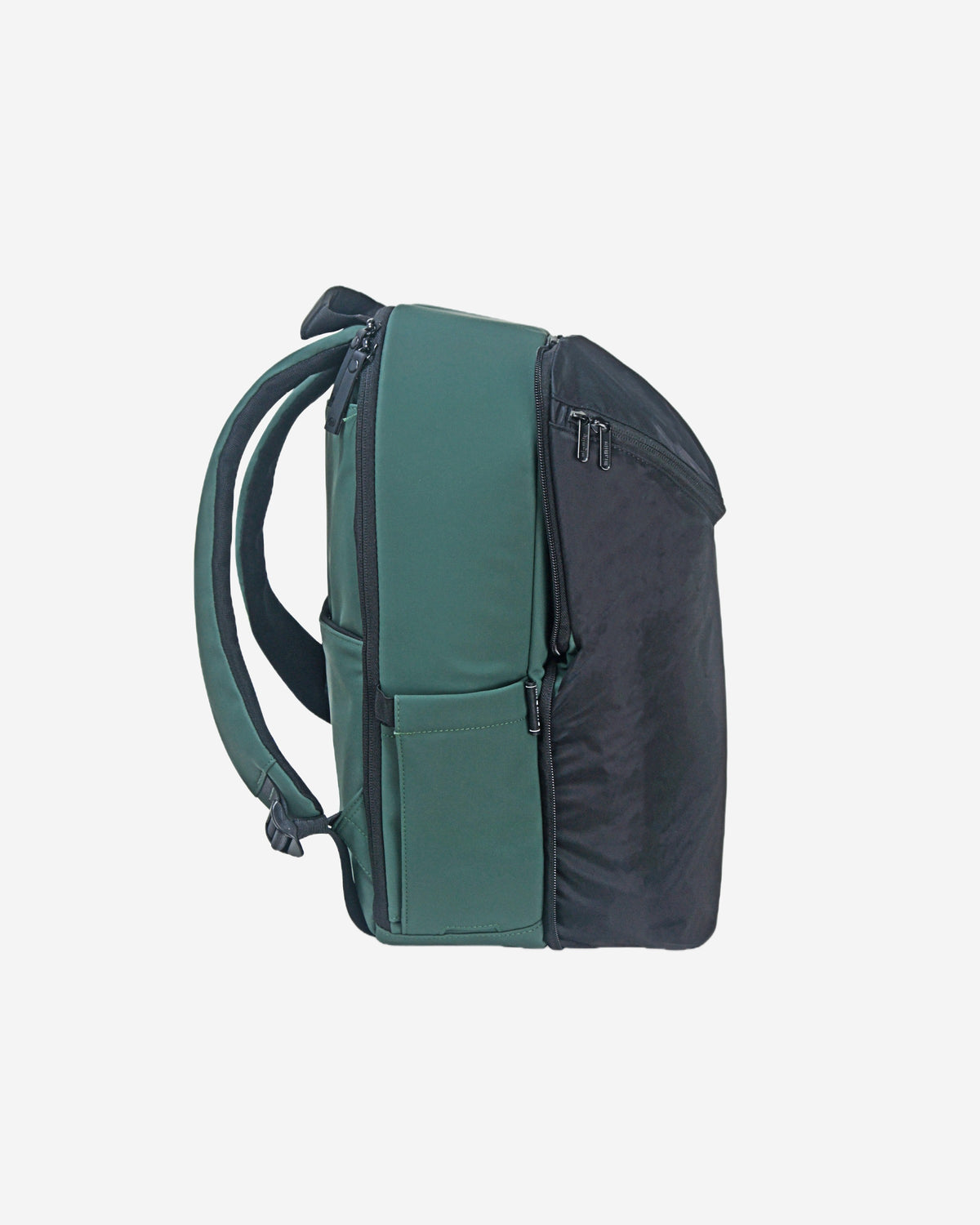 MiaMily Expanding 17" Laptop Backpack  - Forest Green