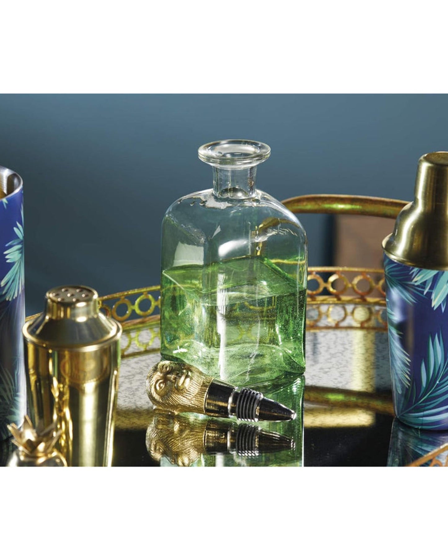 شاكر كوكتيل الأناناس من بي سي نحاسي سعة 325 مل