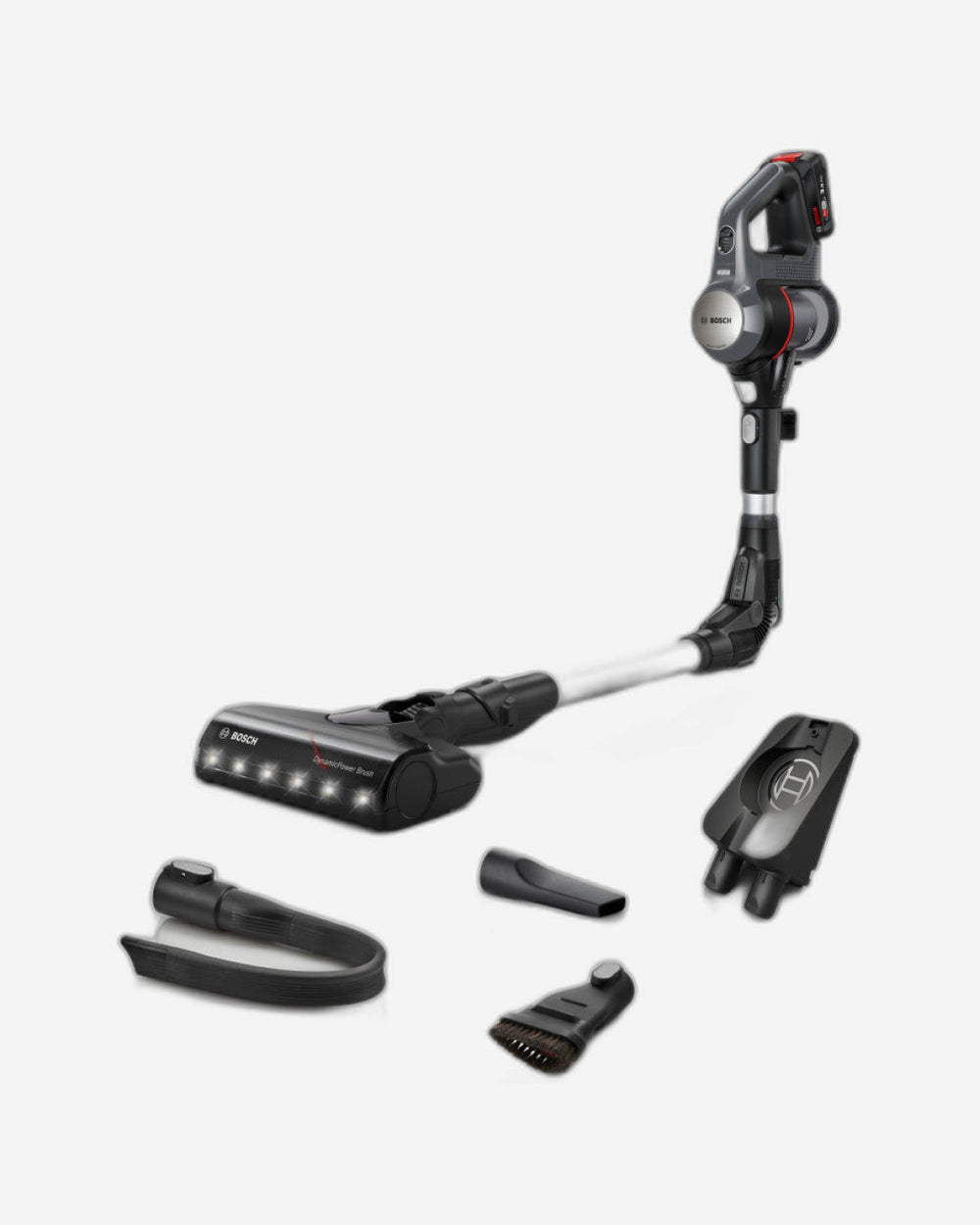 Bosch Rechargeable Vacuum Cleaner Graphite - BCS711GB (Dark Granite Color), Made In Germany, Year Manufacturer Warranty