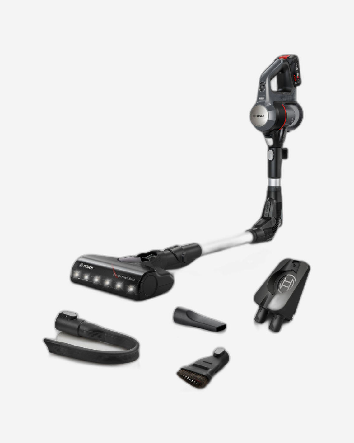 Bosch Rechargeable Vacuum Cleaner Graphite - BCS711GB (Dark Granite Color), Made In Germany, Year Manufacturer Warranty