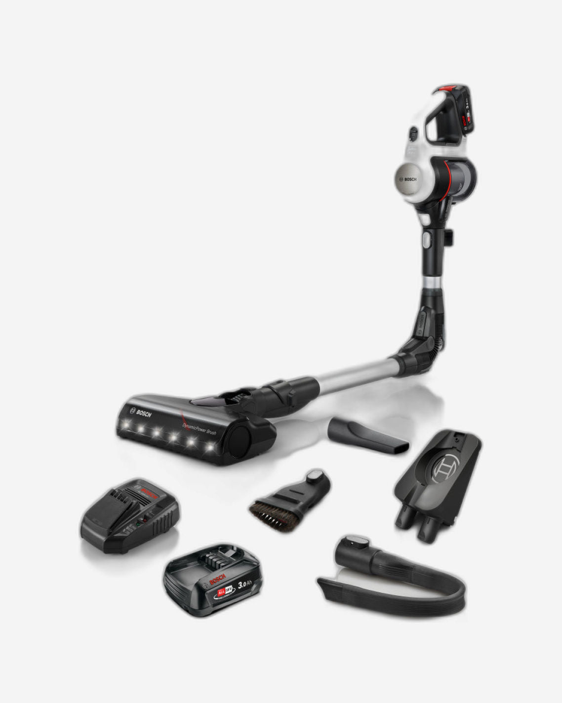 مكنسة كهربائية قابلة لإعادة الشحن، Unlimited 7، أبيض، صنع في ألمانيا، BCS712GB، ضمان الشركة المصنعة لمدة عام واحد