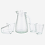 Cuisine Art Hammered Glass 1.2 L Water Carafe & Tumbler Set