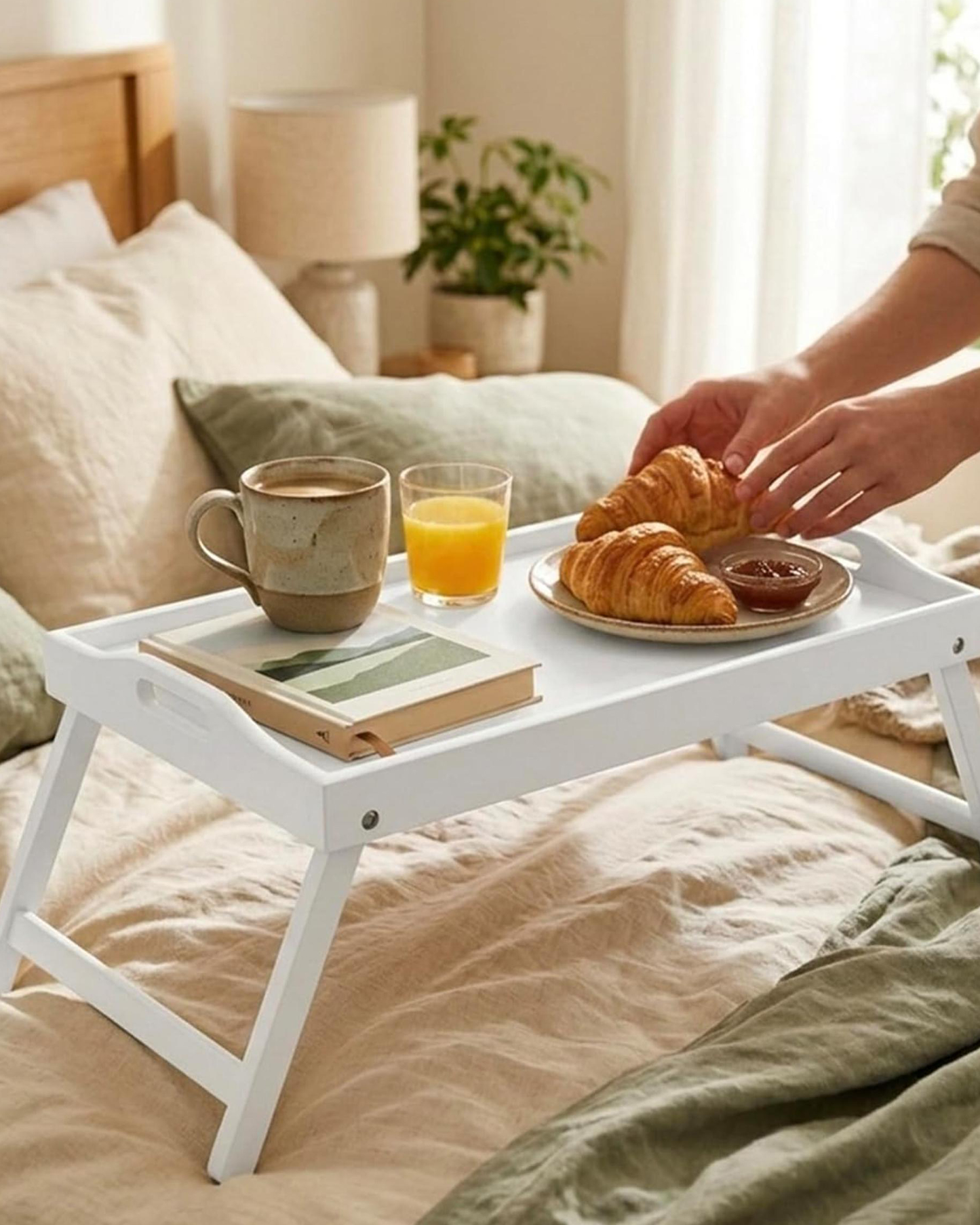 Cuisine Art Foldable Bamboo Bed Tray Table 30 × 50 cm (variant 2)