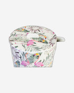 فن الطهي - فلورنسا - إبريق ماء صديق للبيئة مع فوهة صب وغطاء من ألياف الخيزران، أباريق مياه، إبريق مشروبات ساخنة وباردة، أباريق عصير شاي مثلج - 1.45 لتر