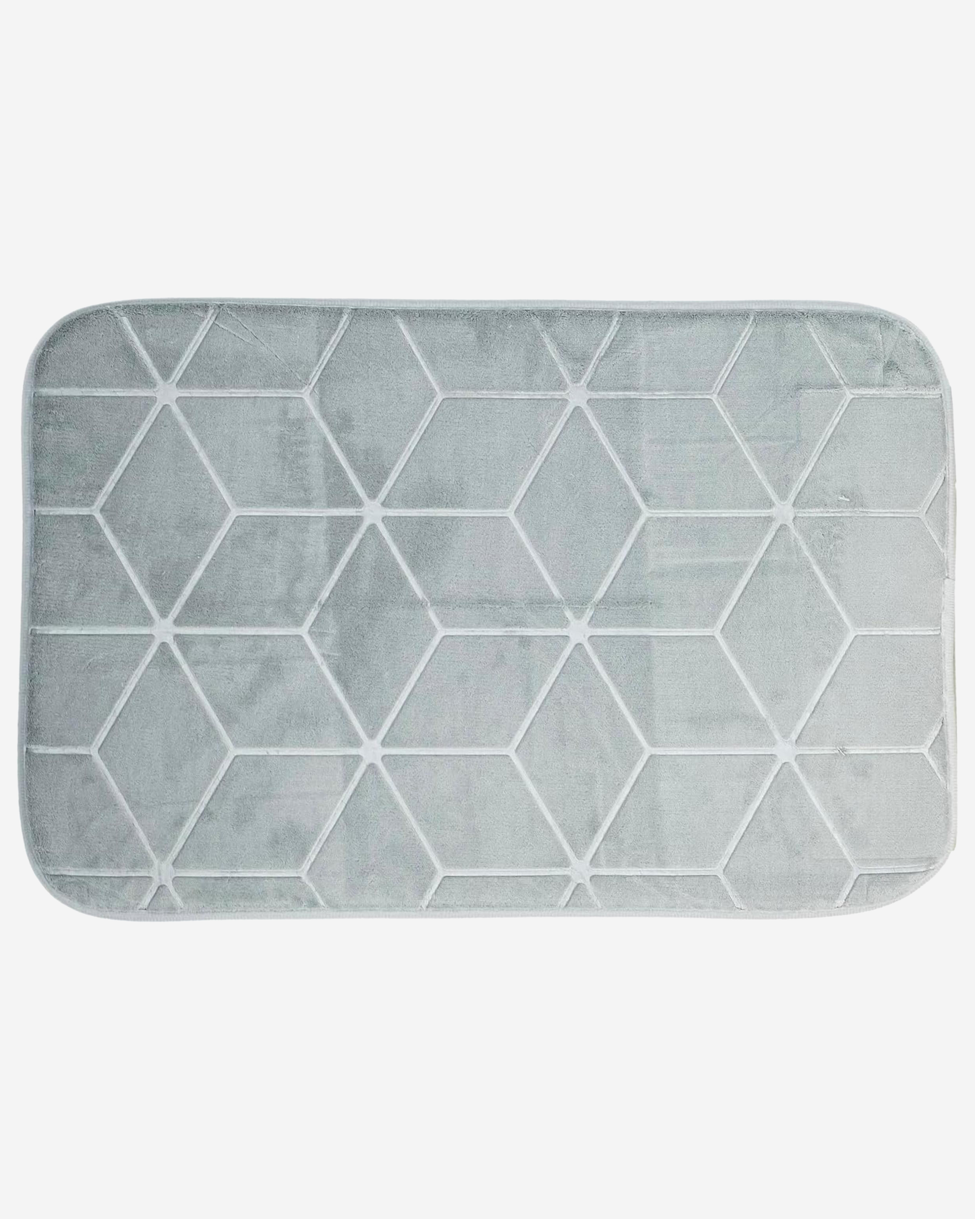 Cuisine Art Memory Foam Bath Mat 40×60 cm Grey