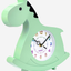 Cuisine Art Magical Horse Clock Green