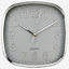 Cuisine Art Square Wall Clock 20 cm Grey