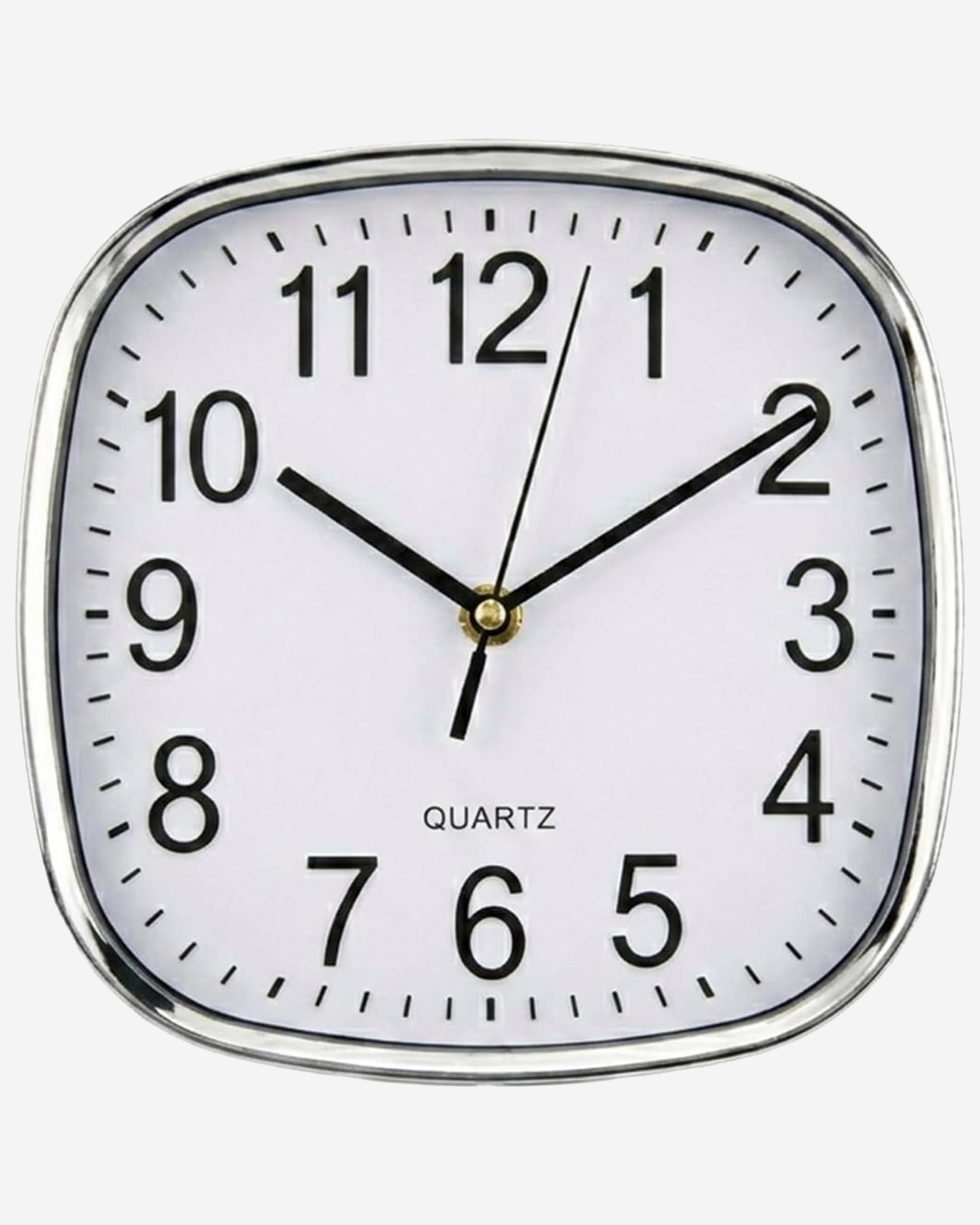 Cuisine Art Square Wall Clock 20 cm White
