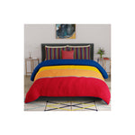 United Colors of Benetton Safari 144 TC King Bedsheet with 2 Pillow covers Multi