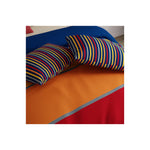 ملاءة سرير كينج سفاري 144 TC من يونايتد كولورز أوف بينيتون مع غطائي وسادة متعدد الألوان