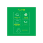 ملاءة سرير كينج من يونايتد كولورز أوف بينيتون سفاري 144 تي سي مع غطائي وسادة أزرق وأحمر