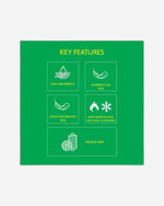 منشفة حمام سفاري بنقشة أوراق الشجر من يونايتد كولورز أوف بينيتون، وزن 450 جرامًا لكل متر مربع