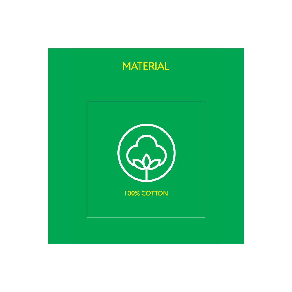 منشفة حمام يونايتد كولورز أوف بينيتون بألوان قوس قزح الخضراء، 450 جرام لكل متر مربع