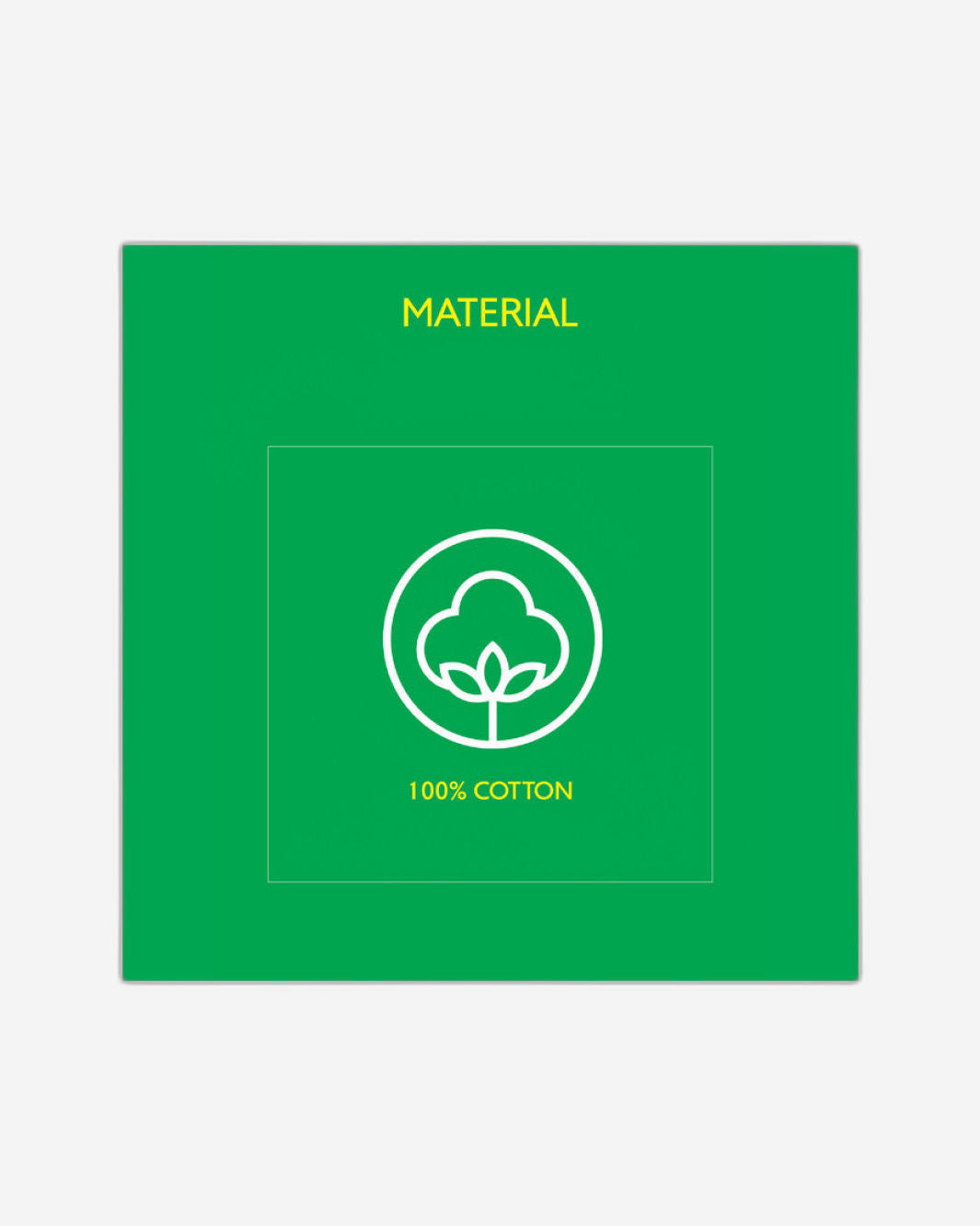 منشفة حمام يونايتد كولورز أوف بينيتون بألوان قوس قزح الخضراء، 450 جرام لكل متر مربع