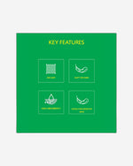 منشفة حمام يونايتد كولورز أوف بينيتون بألوان قوس قزح حمراء قرمزية، 450 جرام لكل متر مربع