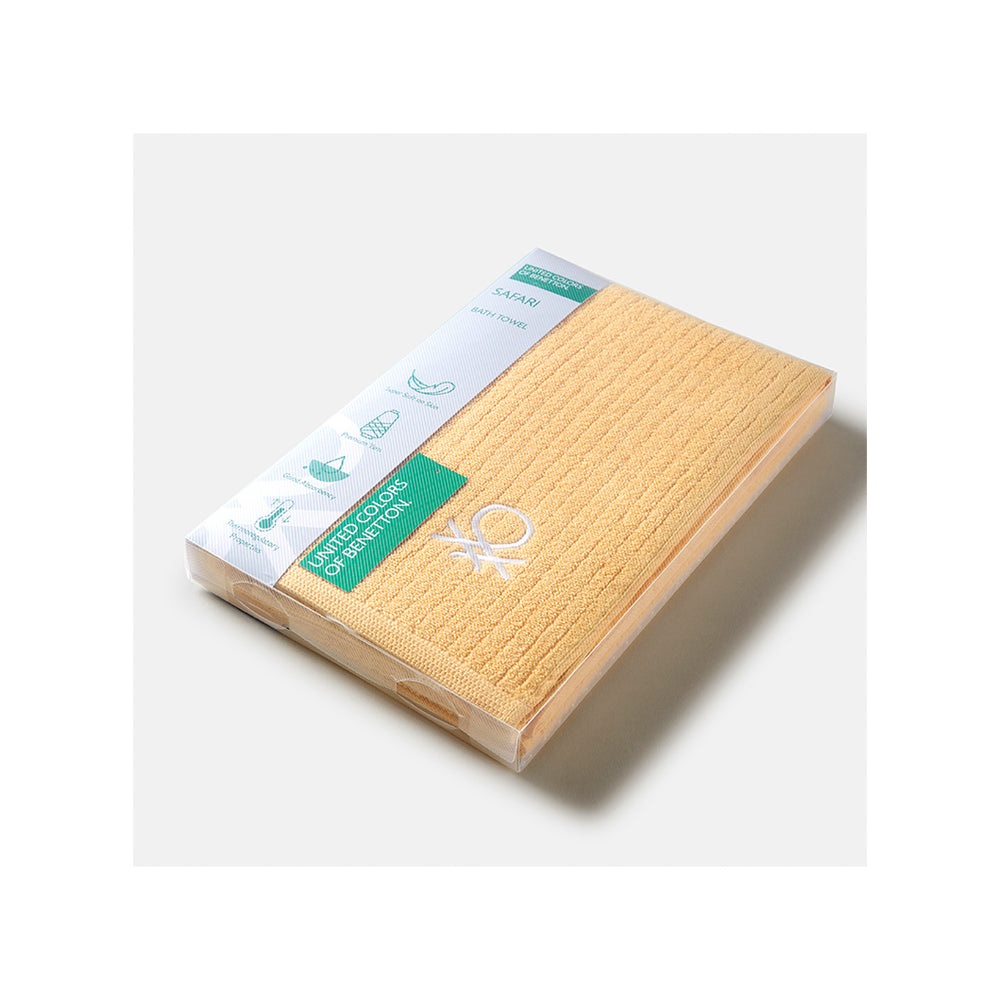 منشفة حمام سفاري صفراء من يونايتد كولورز أوف بينيتون، 450 جرام لكل متر مربع