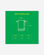 منشفة حمام سفاري بيضاء من يونايتد كولورز أوف بينيتون، 450 جرام لكل متر مربع