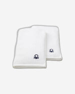 منشفة يد سفاري بيضاء من يونايتد كولورز أوف بينيتون (مجموعة من قطعتين) 450 جرام لكل متر مربع