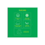 ملاءة سرير سوبر كينج من يونايتد كولورز أوف بينيتون رينبو 210 تي سي مع غطاءي وسادة باللون الأحمر