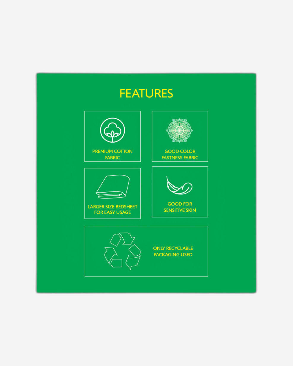 ملاءة سرير سوبر كينج من يونايتد كولورز أوف بينيتون رينبو 210 تي سي مع غطاءي وسادة برتقالي