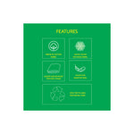 ملاءة سرير سوبر كينج من يونايتد كولورز أوف بينيتون رينبو 210 تي سي مع غطاءي وسادة باللون الأزرق