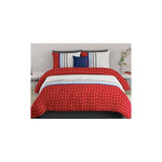 United Colors of Benetton Rainbow 210 TC Super King Bedsheet with 2 Pillow covers Maroon