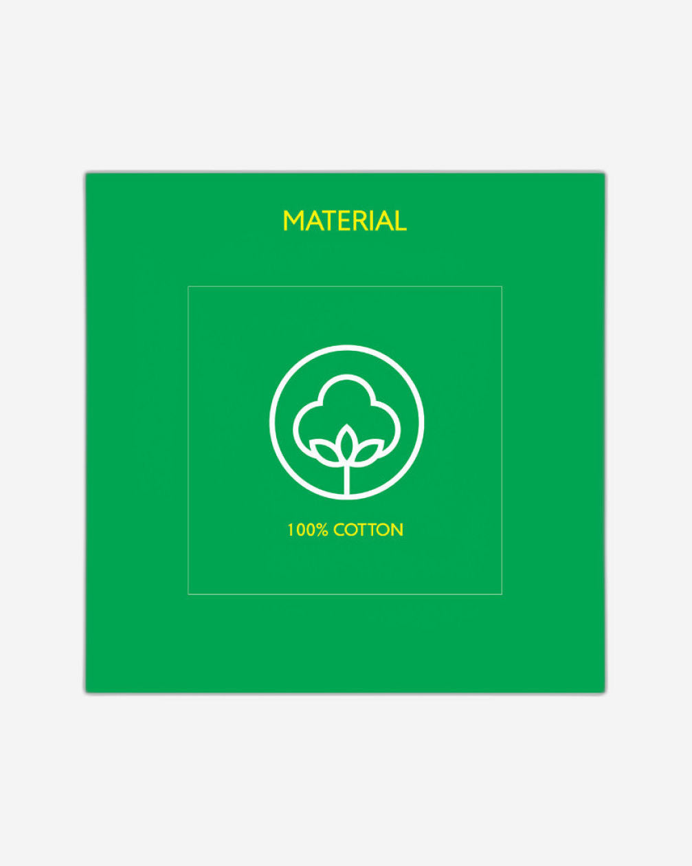 ملاءة سرير سوبر كينج من يونايتد كولورز أوف بينيتون رينبو 210 تي سي مع غطائي وسادة، لون كستنائي