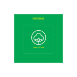 ملاءة سرير سوبر كينج من يونايتد كولورز أوف بينيتون رينبو 210 تي سي مع غطائي وسادة، لون كستنائي