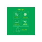 ملاءة سرير United Colors of Benetton Rainbow 210 TC Super King مع غطائي وسادة باللون الأزرق الداكن