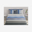 ملاءة سرير United Colors of Benetton Rainbow Navy 210 TC مزودة بغطائي وسادة