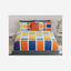ملاءة سرير United Colors of Benetton Rainbow 210 TC مزودة بغطائي وسادة