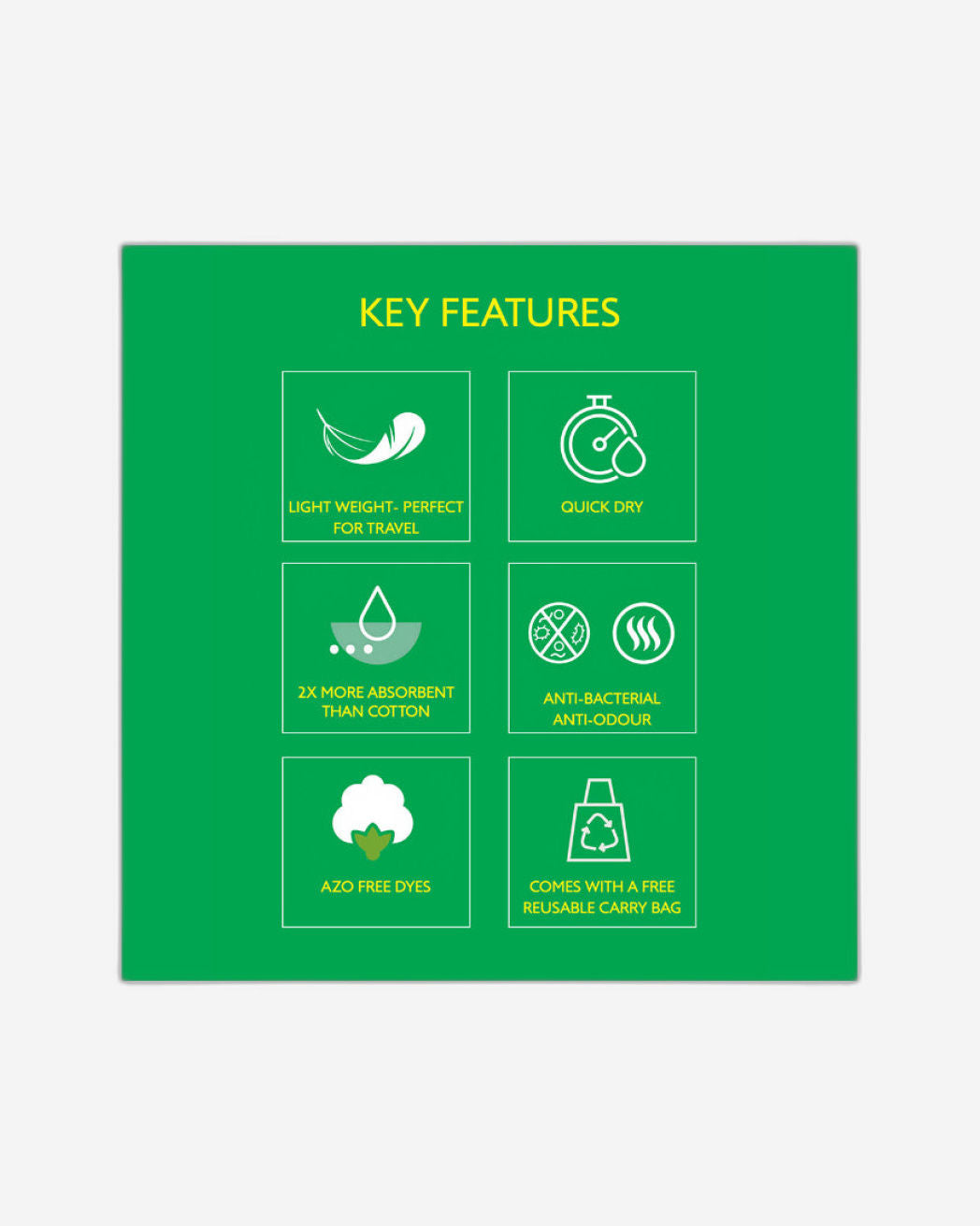منشفة حمام هيملوك بامبو من يونايتد كولورز أوف بينيتون