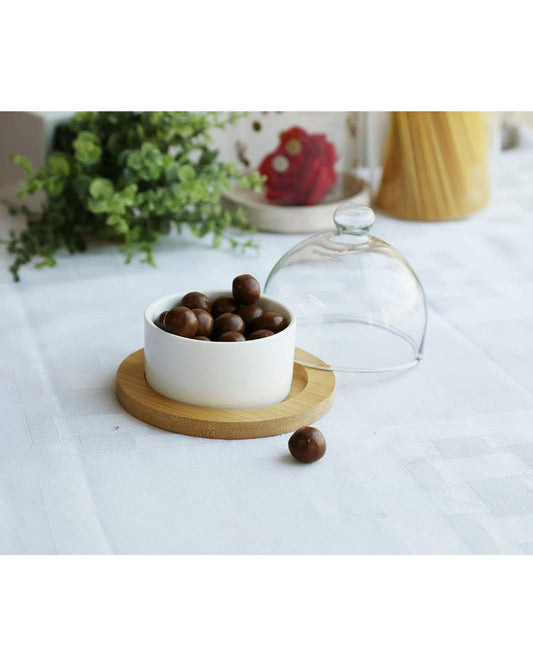 طقم حلويات من 3 قطع من كوزين آرت، طقم أدوات تقديم للحفلات في صندوق ملون