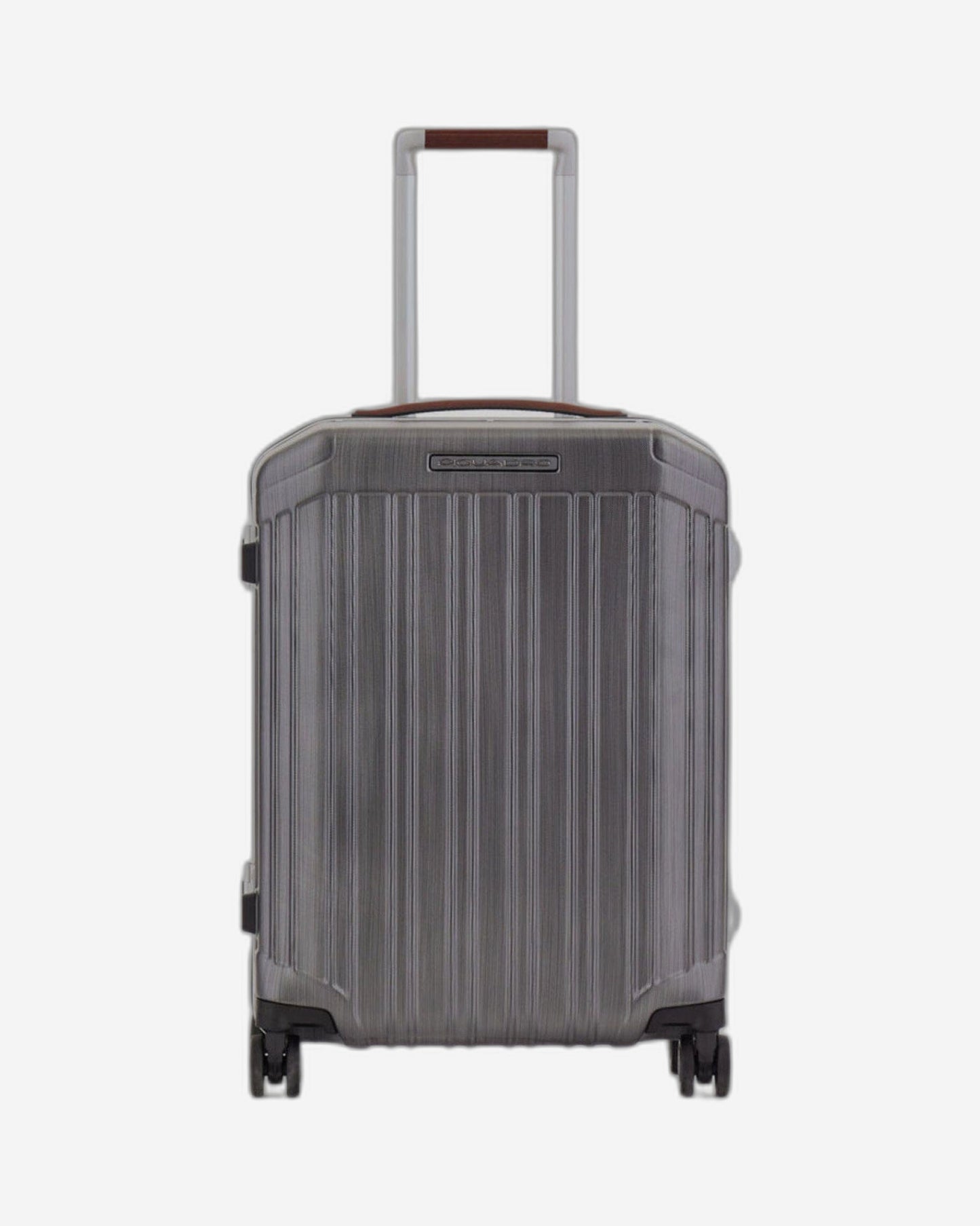 حقيبة سفر كابين Piquadro Pqlm-Frame مقاس 55 سم أسود/بني فاتح