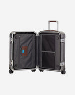 حقيبة أمتعة بيكوادرو بي كيو إل إم بإطار ٥٥ سم، فائقة النحافة، متينة، لون أسود/بني فاتح - Bv4425Pqlm/Ncu