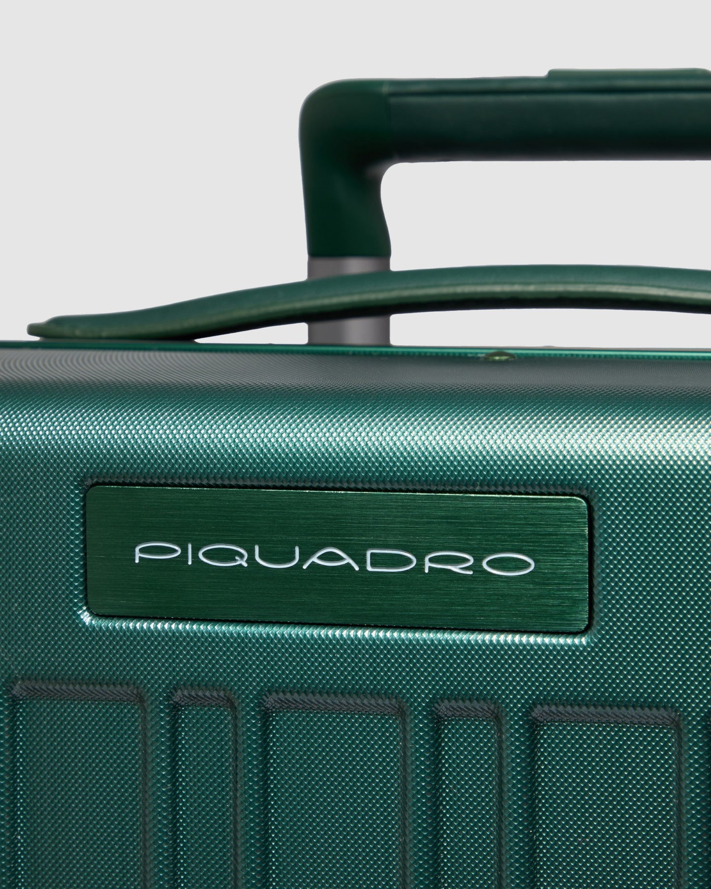 Piquadro 4 Wheel Cabin Suitcase Green