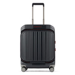 Piquadro Pq-Light Cabin Size Hardside Spinner With Computer And Grey-Red