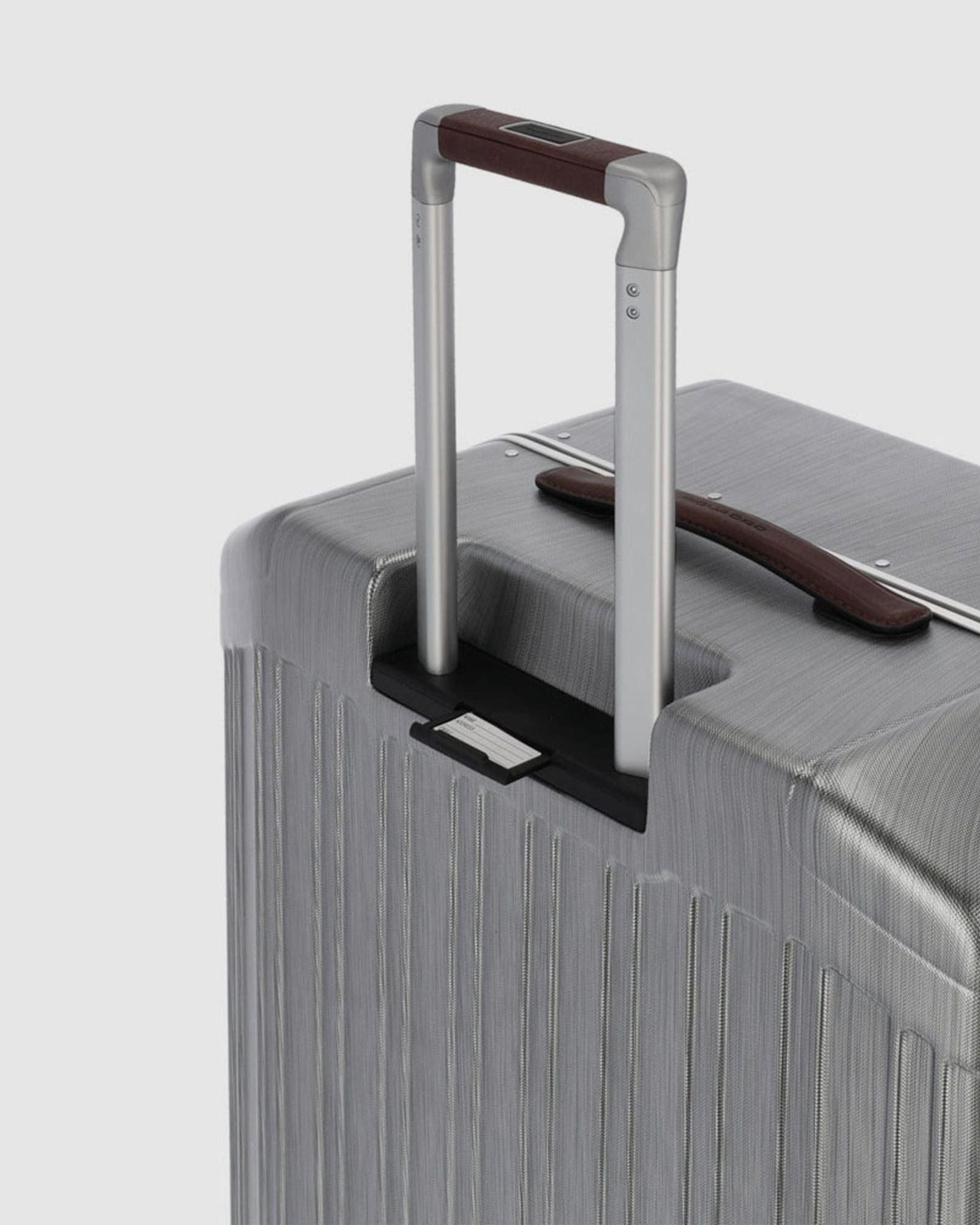 حقيبة سفر بيكوادرو بي كيو إل إم بإطار صلب 75 سم، كبيرة، قابلة للحمل، لون أسود/بني فاتح - Bv4428Pqlm/Ncu