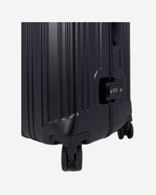 Piquadro Pqlm - دوارة صلبة كبيرة الحجم باللون الأسود غير اللامع