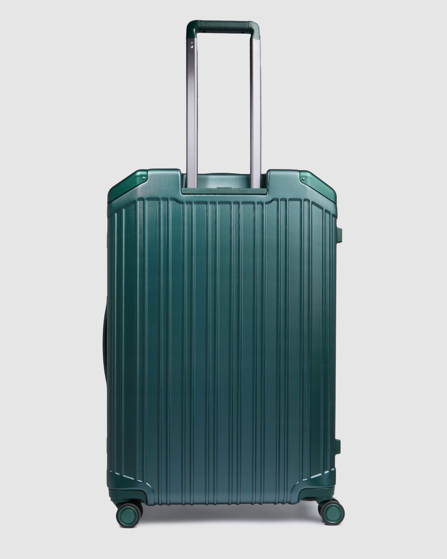 Piquadro 4 Wheel Large Suitcase Green