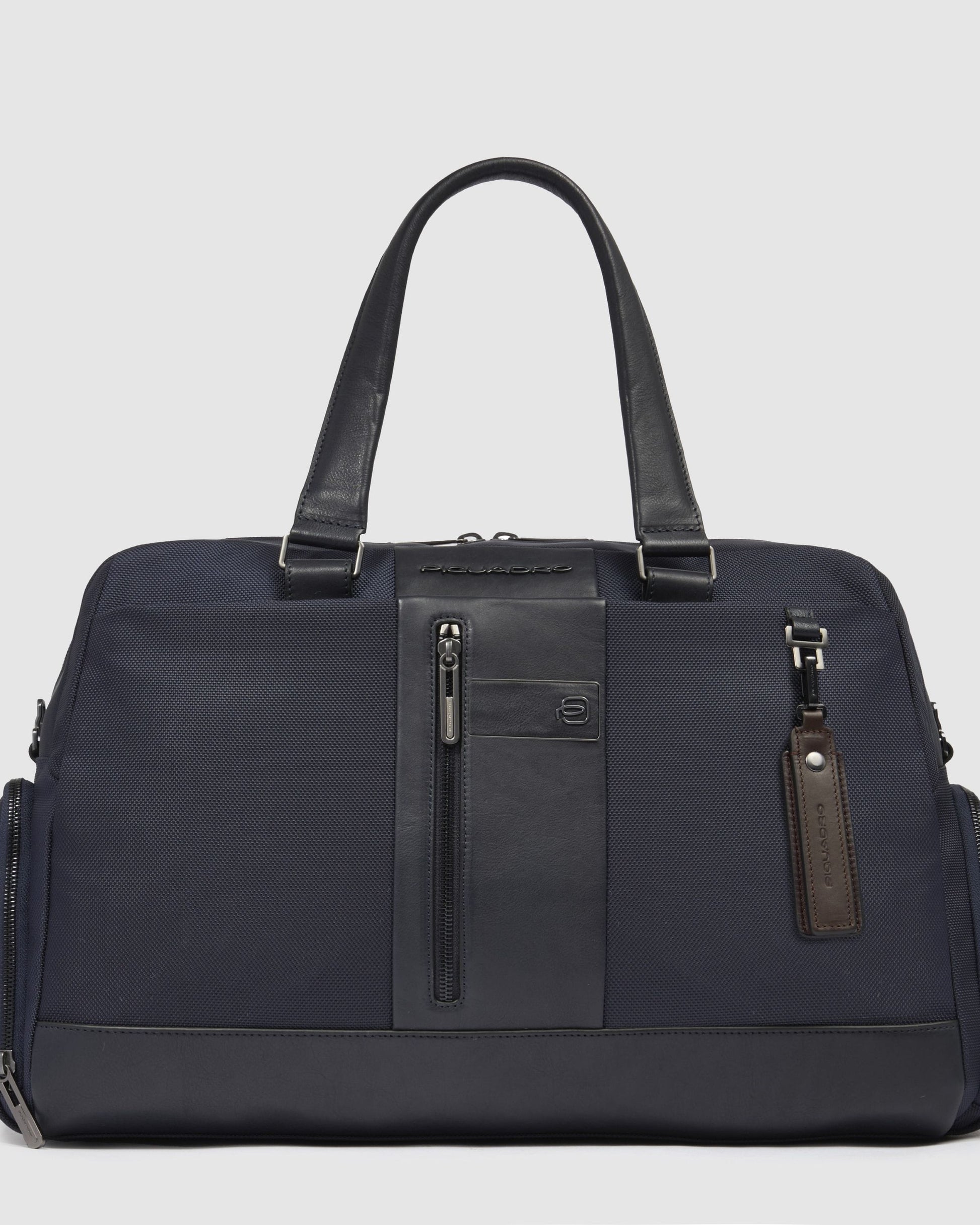 Piquadro Duffel Bag In Recycled Fabric With Shoe