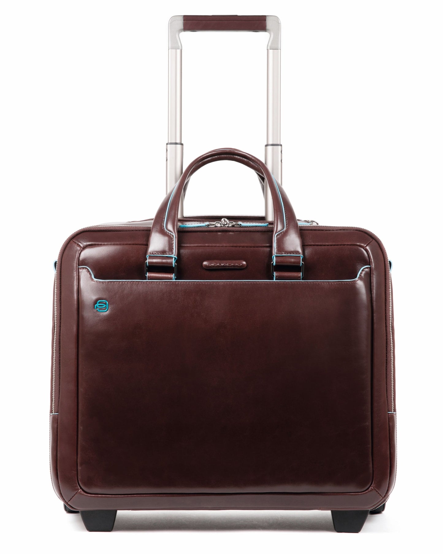 WHEELED COMPUTER BRIEFCASE WITH IPAD COMPARTMENT TWO DIVIDERS AND TSA LOCK