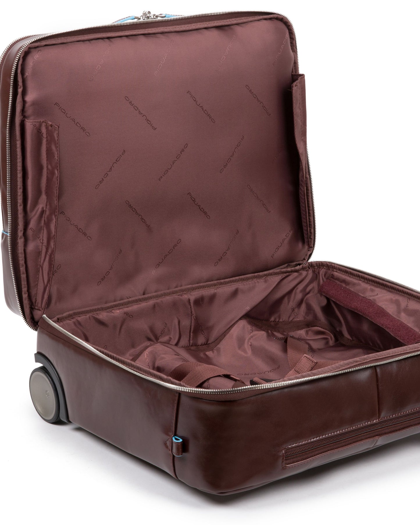 Piquadro TSA Lock Wheeled Computer Briefcase Black