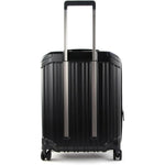 حقيبة Piquadro Pq-Light ذات حجم المقصورة القابل للتوسيع ذات الجوانب الصلبة باللون الأسود غير اللامع