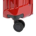 عربة بيكوادرو بي كيو لايت متوسطة الحجم قابلة للتمدد بأربع عجلات باللون الأحمر البولي كربونات