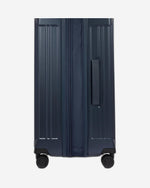 عربة بيكوادرو بي كيو لايت متوسطة الحجم قابلة للتمدد بأربع عجلات من البولي كربونات باللون الأزرق غير اللامع