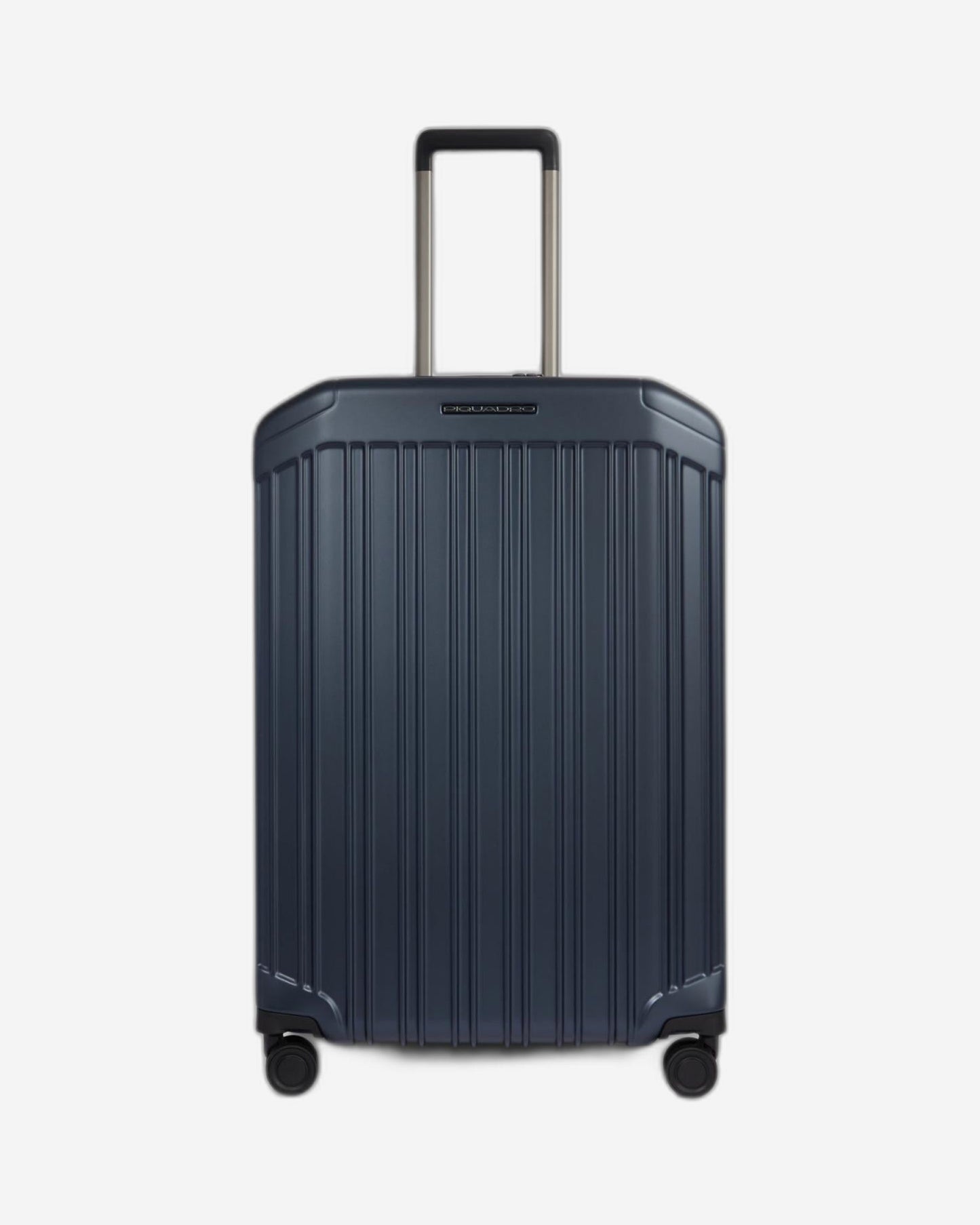 عربة بيكوادرو بي كيو لايت متوسطة الحجم قابلة للتمدد بأربع عجلات من البولي كربونات باللون الأزرق غير اللامع